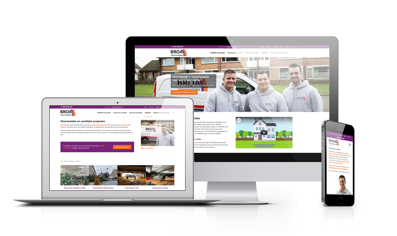 Online strategie isolatiebedrijf