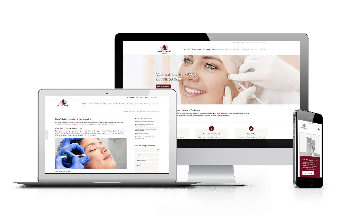 Wordpress website botox fillers Best