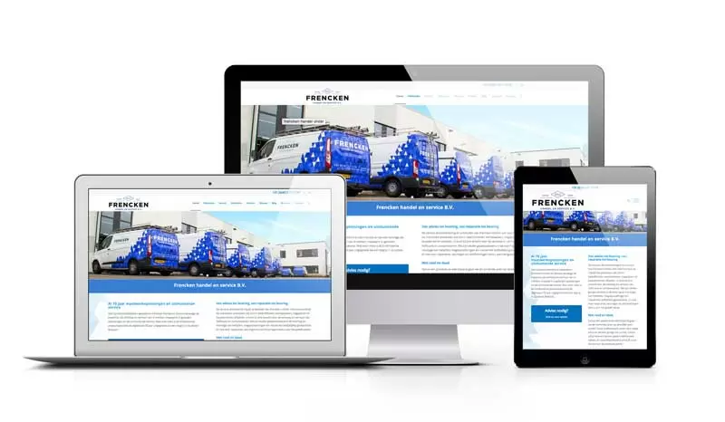 Frencken - Professionele website responsive