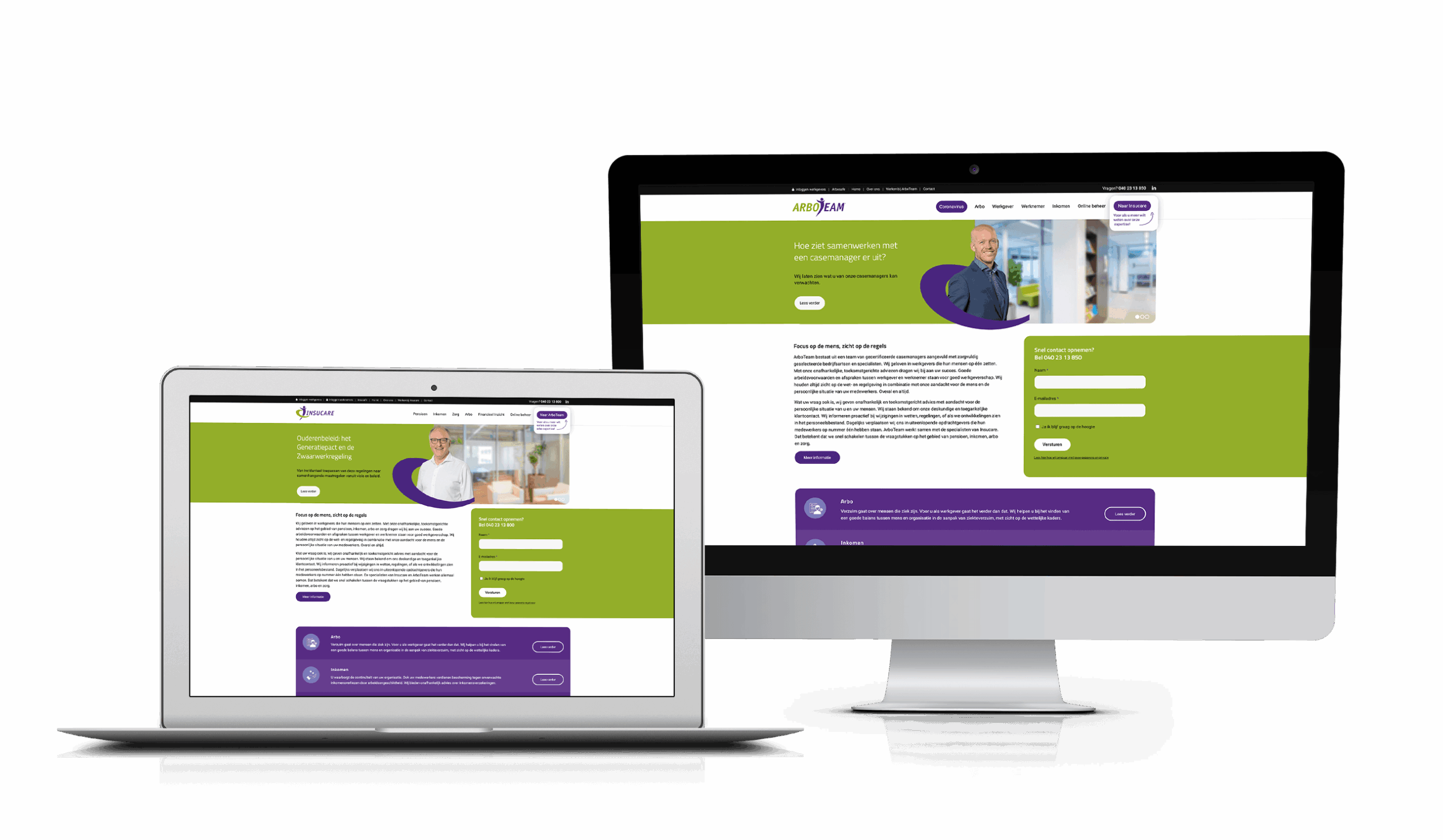 case SEA en SEO marketing voor Insucare en ArboTeam