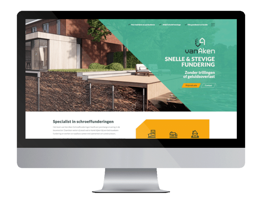 website ontwerper voor regio Mill