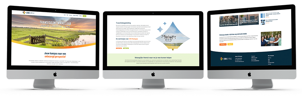 Wordpress website EVO Kompas