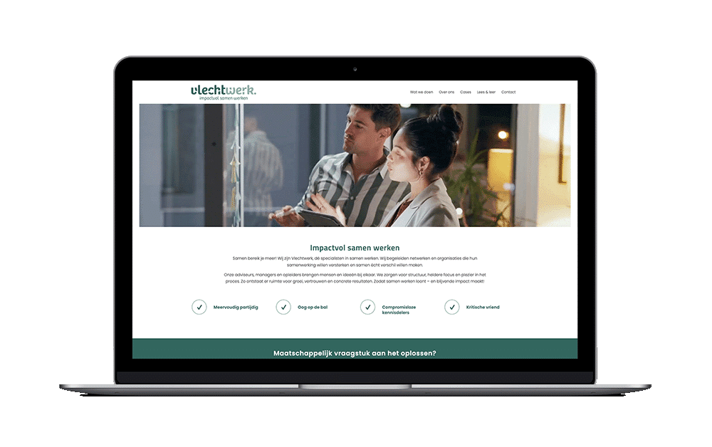 website voor vlechtwerk