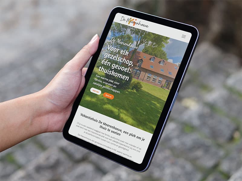 vakantiehuis de meerenhoeve