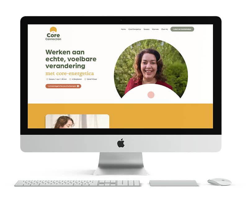 Branding en online positionering voor therapie praktijk.